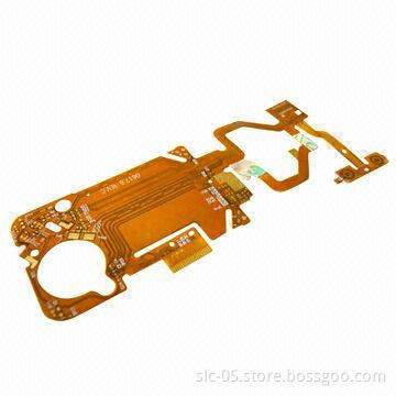 2-layer Flexible PCBs, 100% Electrical Tested and Ni/Au Finish, Suitable for Automobile